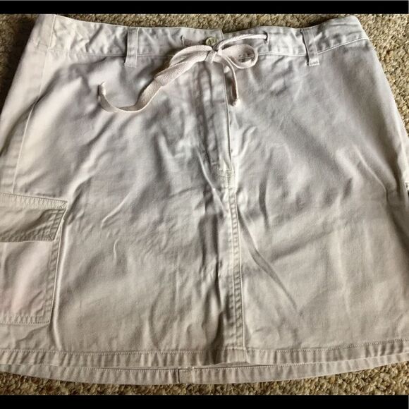Cotton skirt in cream by Express size 9/10 - Picture 1 of 2